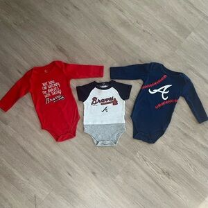 Atlanta Braves Kids One Piece Set